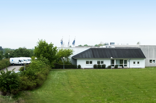 Medical Danmarks hovedkontor i Ejby på fyn. Billede af kontor for koncern der arbejder med gas